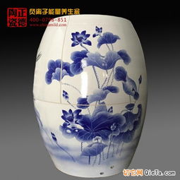 供應巖寶石陶瓷養生甕 青花瓷養生甕